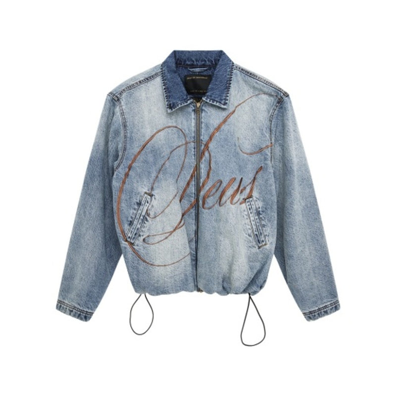 Deus Ex Machina - Mens Grand Raid Denim Bomber