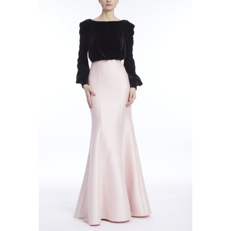 Badgley Mischka - Womens 2 Tone Vlvt Bow Bk