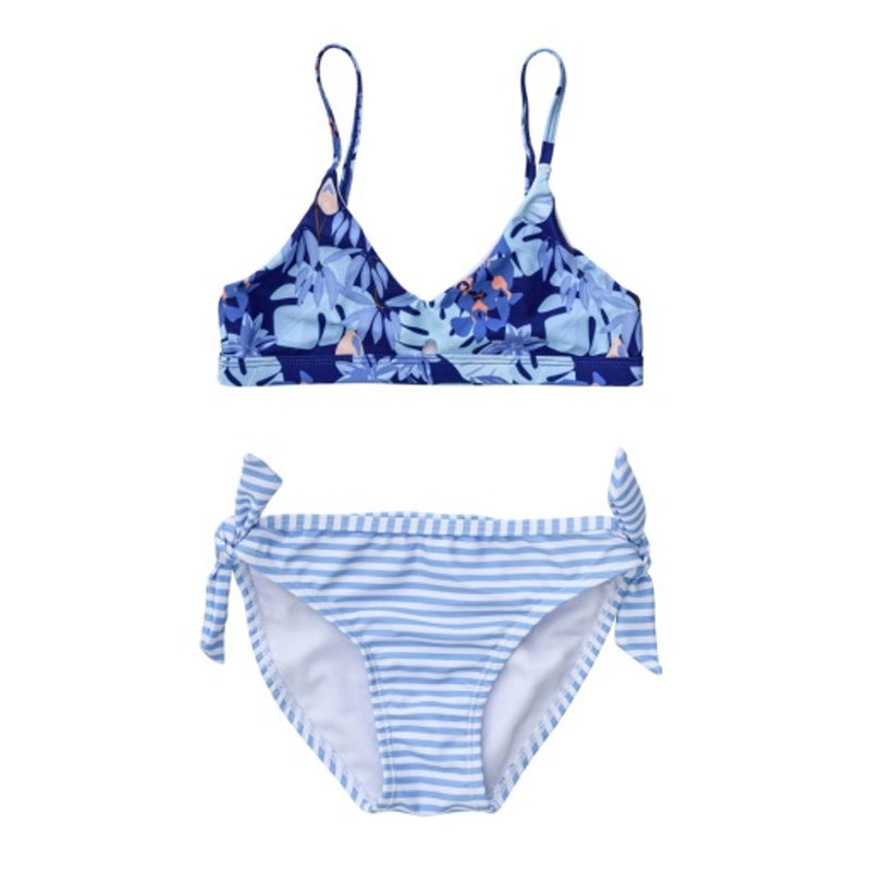 Snapper Rock - Girls Mango Tango Sustainable Keyhole Bikini