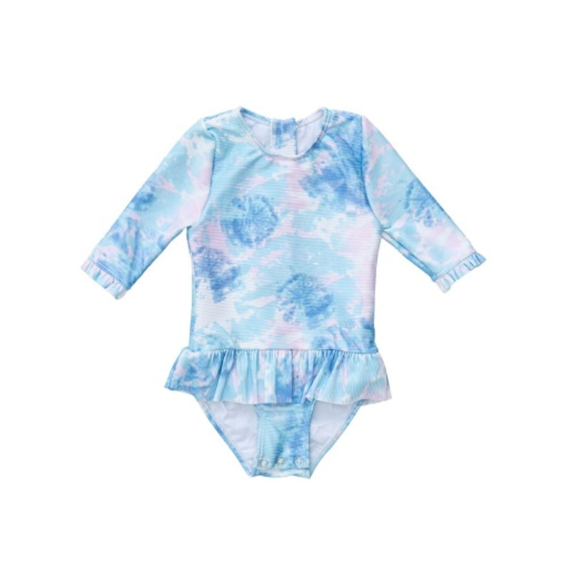 Snapper Rock - Kids Sky Dye 3/4 Sleeve Surf Suit