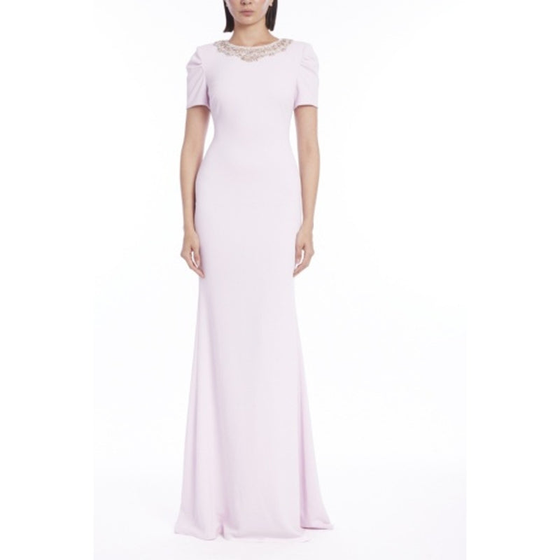 Badgley Mischka - Womens Crew Nk Beaded