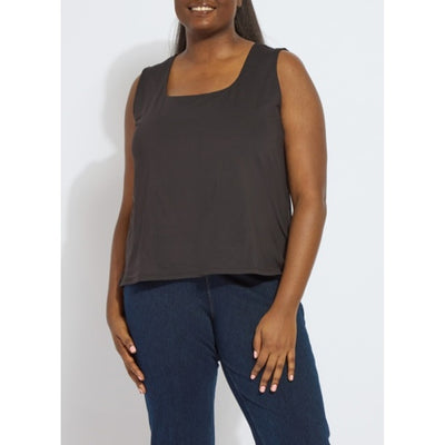 Lysse - Womens Evie Scoop Neck Tank Curvy