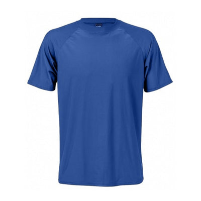 Snapper Rock - Mens Denim Blue Short Sleeve Rash Top
