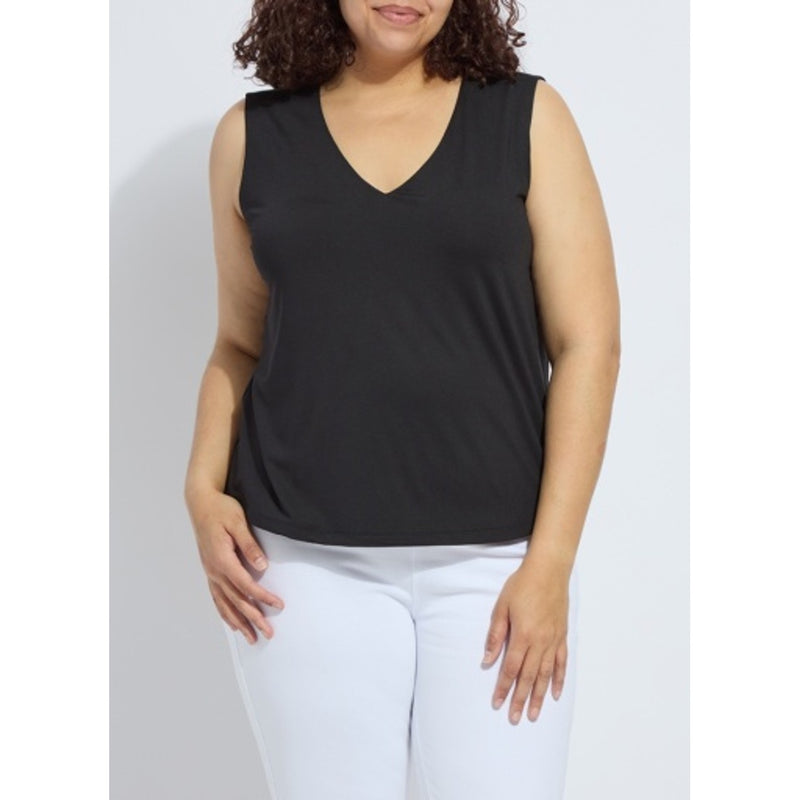Lysse - Womens Essential V-Neck Shell Curvy