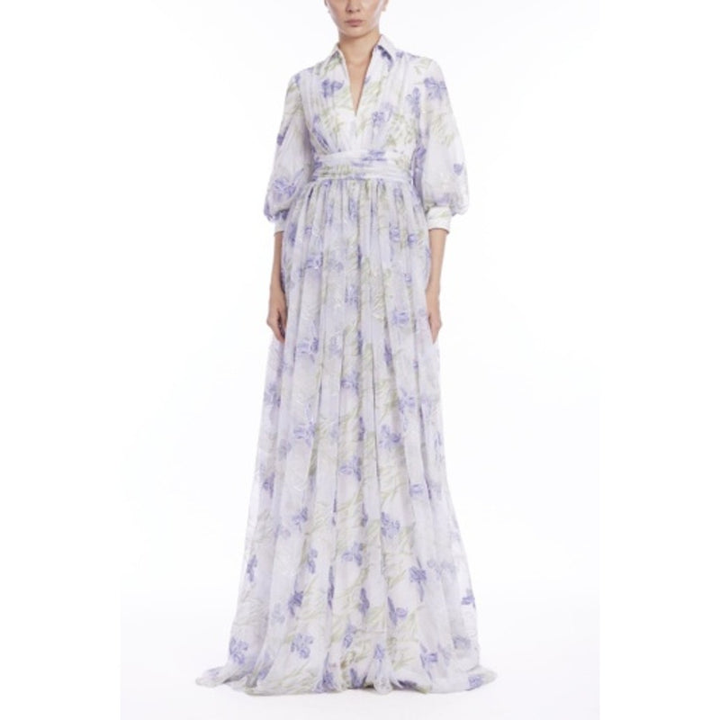 Badgley Mischka - Womens Leaf Emb Shirt