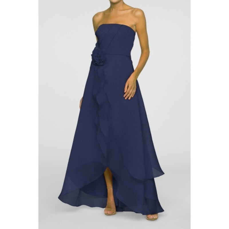JS Collections - Womens Wanda Strapless Organza Gown