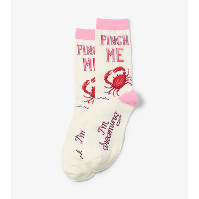 Little Blue House - Pinch Me Womens Crew Socks