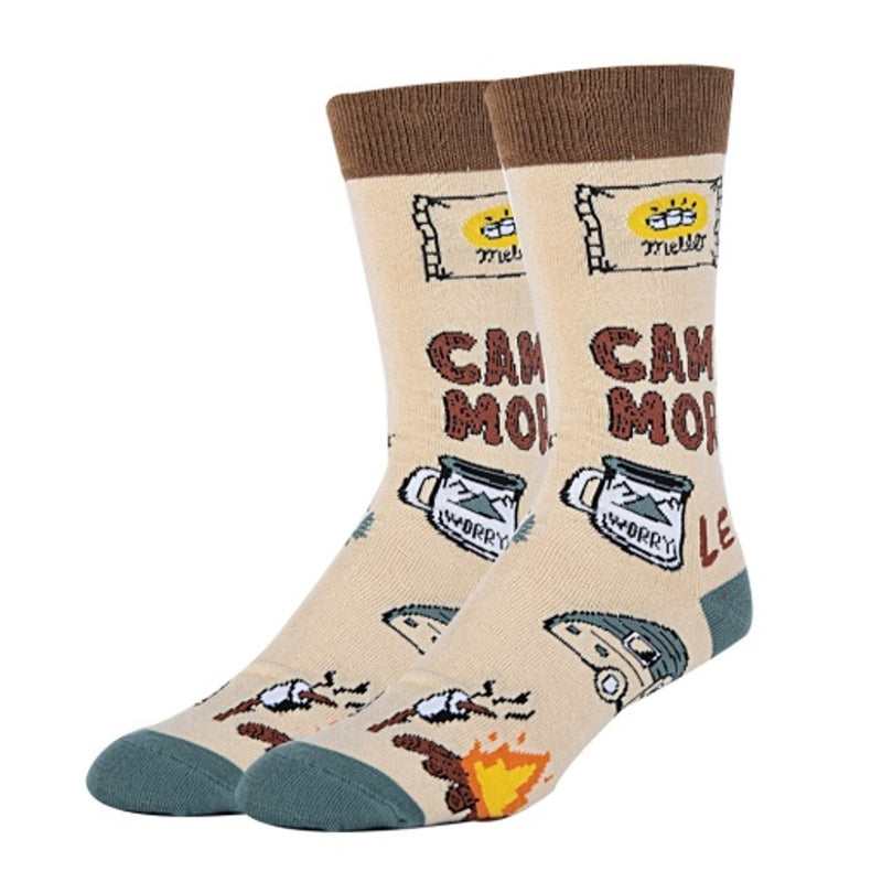 Oooh Yeah - Mens Camp More-Mens Crew Sock