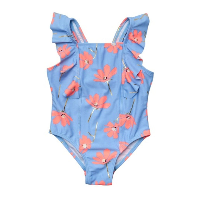 Snapper Rock - Baby Beach Bloom Ruffle Shoulder Swimsuit