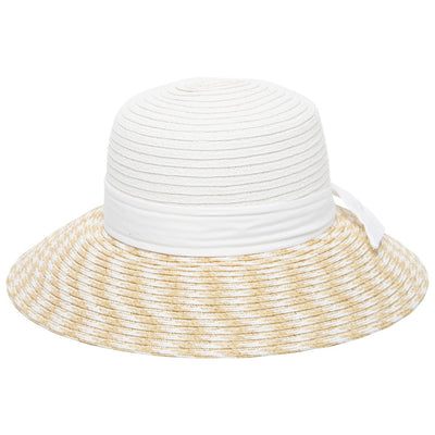 San Diego Hat Company - Contrast Ultrabraid Round Crown Sun Hat