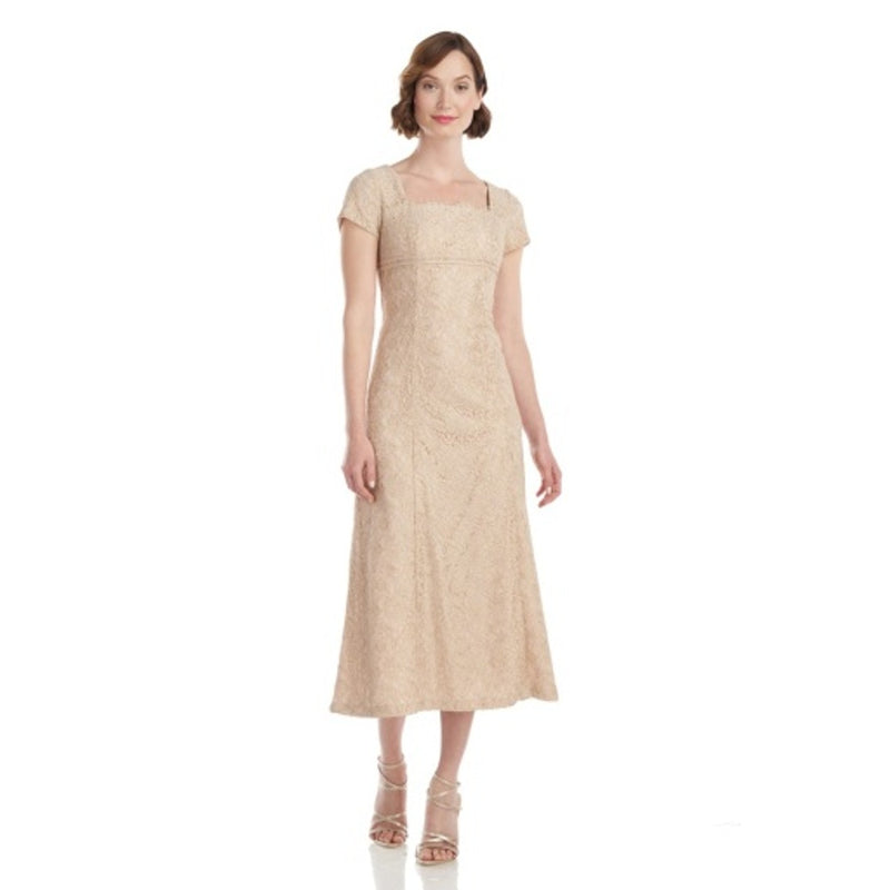 JS Collections - Womens Maxine Tea Length Dress