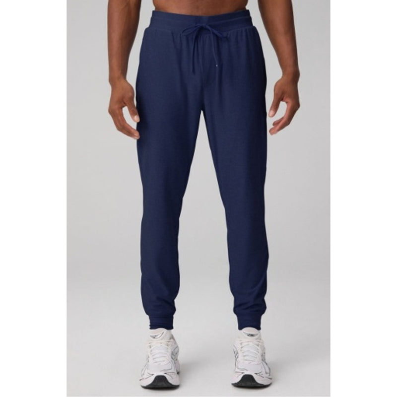 Fabletics - Mens the Cloud Jersey Jogger - Deep Navy Heather