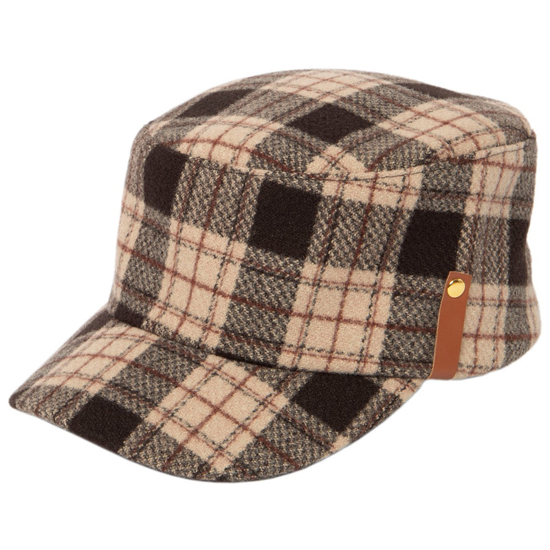 San Diego Hat Company - Cash Womens Cut & Sew Plaid Fishermans Cap