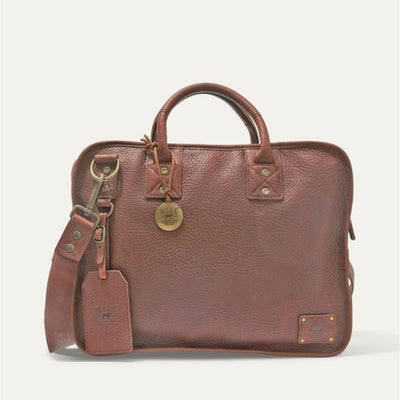 WILL Leather Goods - Mens Hank Leather Satchel