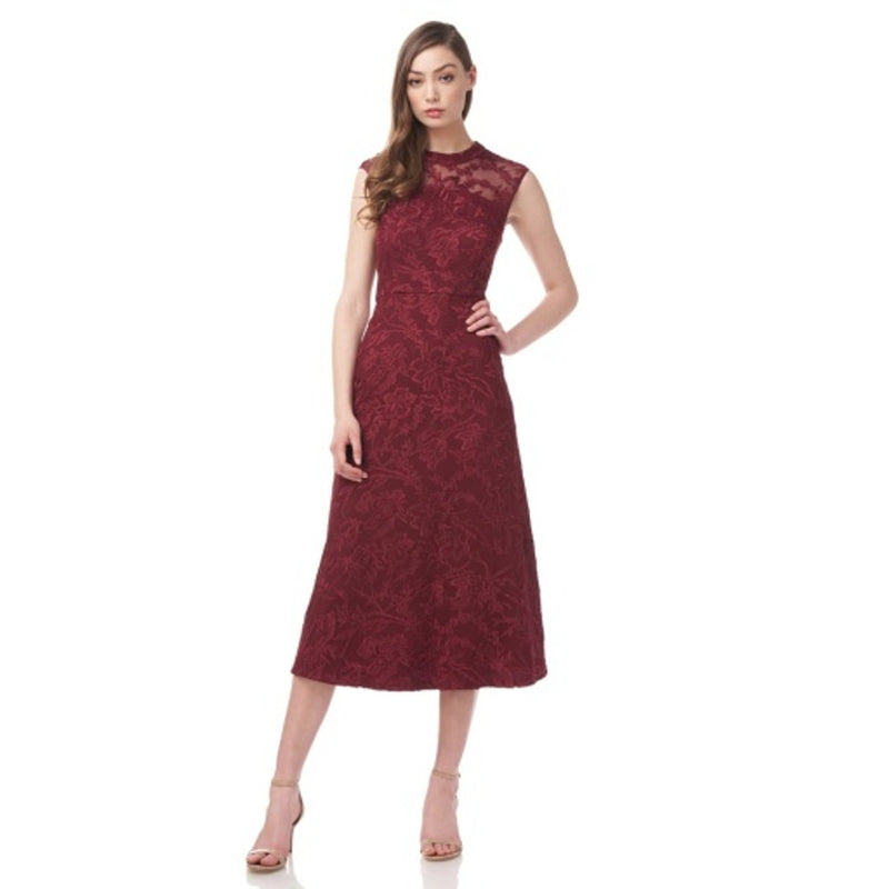 JS Collections - Womens Angelica Tea Length Dress
