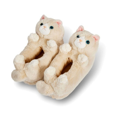 Oooh Yeah - Womens Molly the Kitty-Animal Huggers Slippers-Women's