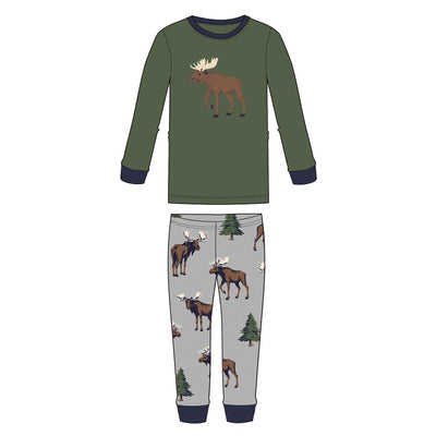 Little Blue House - Wild Moose Kids Pajama Set