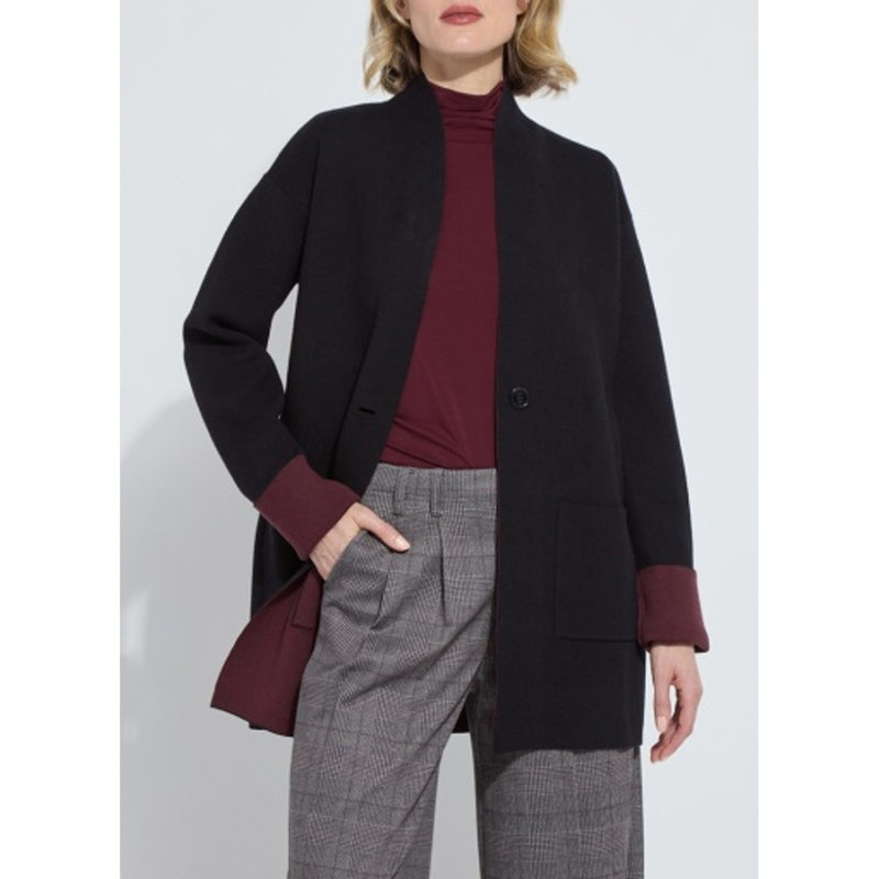 Lysse - Womens Nicolette Double Face Knit Cardigan