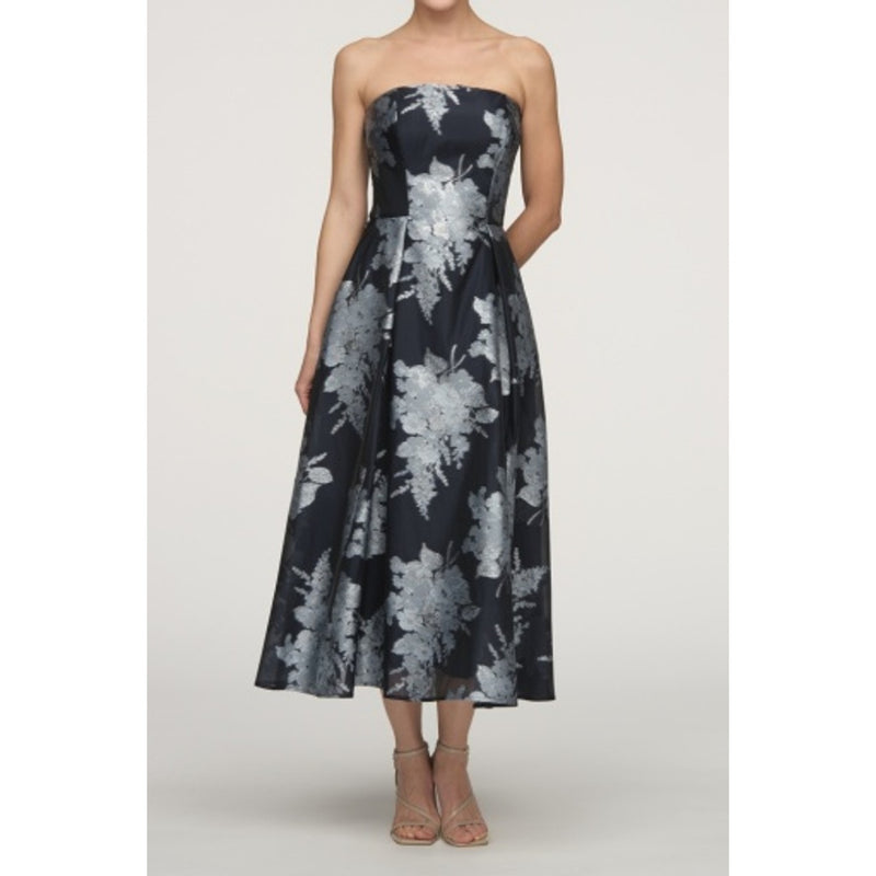 JS Collections - Womens Mariana Tea Length Cocktail