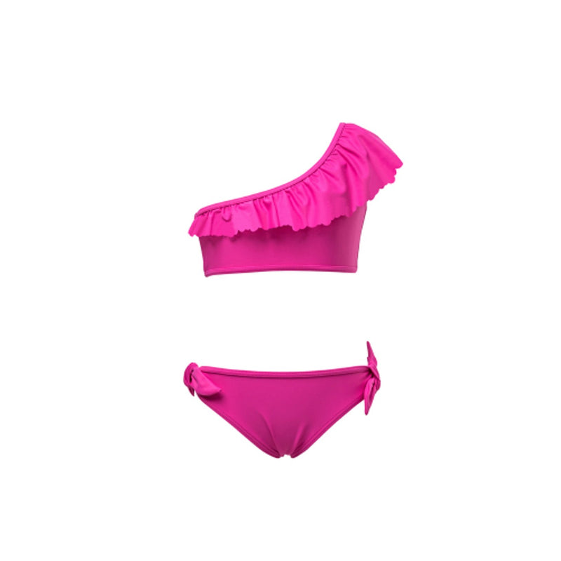 Snapper Rock - Girls Fuschia One Shoulder Bikini