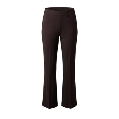 Liverpool Los Angeles - Womens Stella Pull-on Flare with Bttn Hem 30"