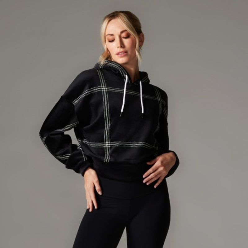 Thirty Three Threads - Unisex Campfire Hoodie Window Pane