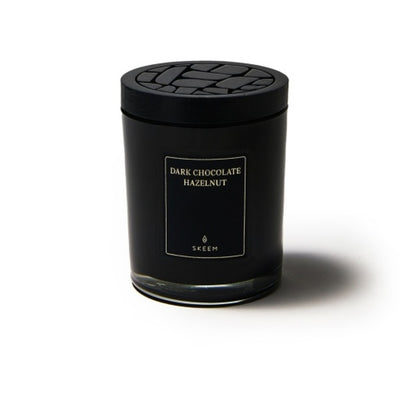 Skeem - Unisex Dark Chocolate Hazelnut Obsidian Candle