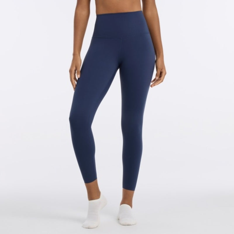 Thirty Three Threads - Unisex High Waisted 7/8 Tight Navy - Navy