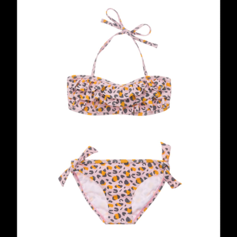 Snapper Rock - Girls Leopard Love Bandeau Bikini