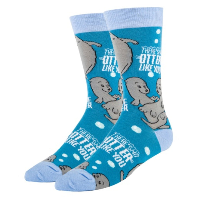 Oooh Yeah - Mens Crew Socks-Otter Love