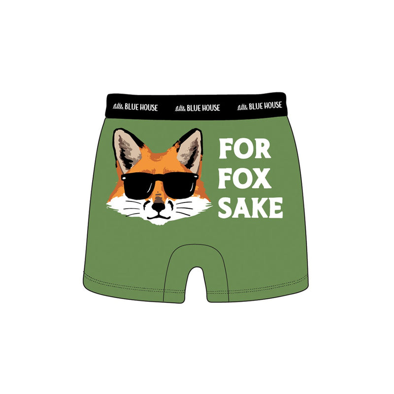 Little Blue House - for Fox Sake Mens Boxer Brief