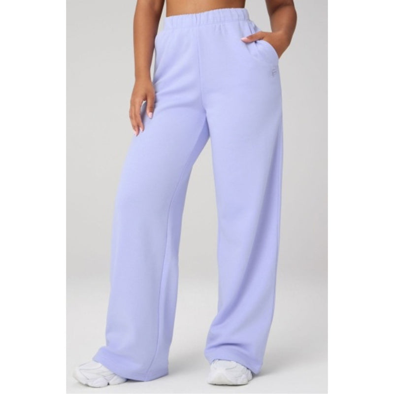 Fabletics - Womens Cozy Fleece Wide Leg Sweatpant - Dreamscape