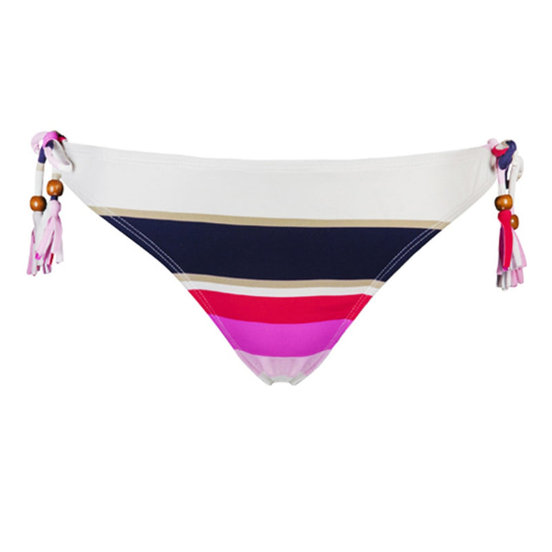 Snapper Rock - Womens Ladies Biscayne Stripe Classic Bikini Bottom
