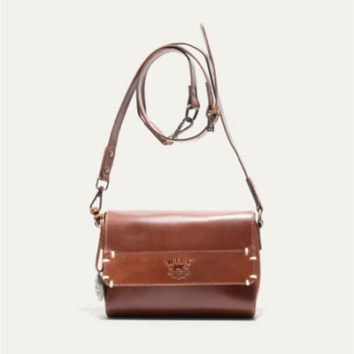 WILL Leather Goods - Unisex Simple Flap Crossbody