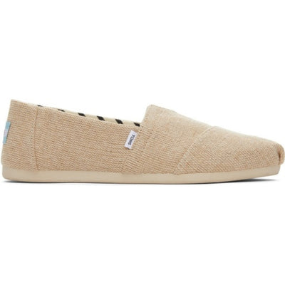 TOMS - Womens Alpargata Classic - Natural Undyed Heritage Canvas