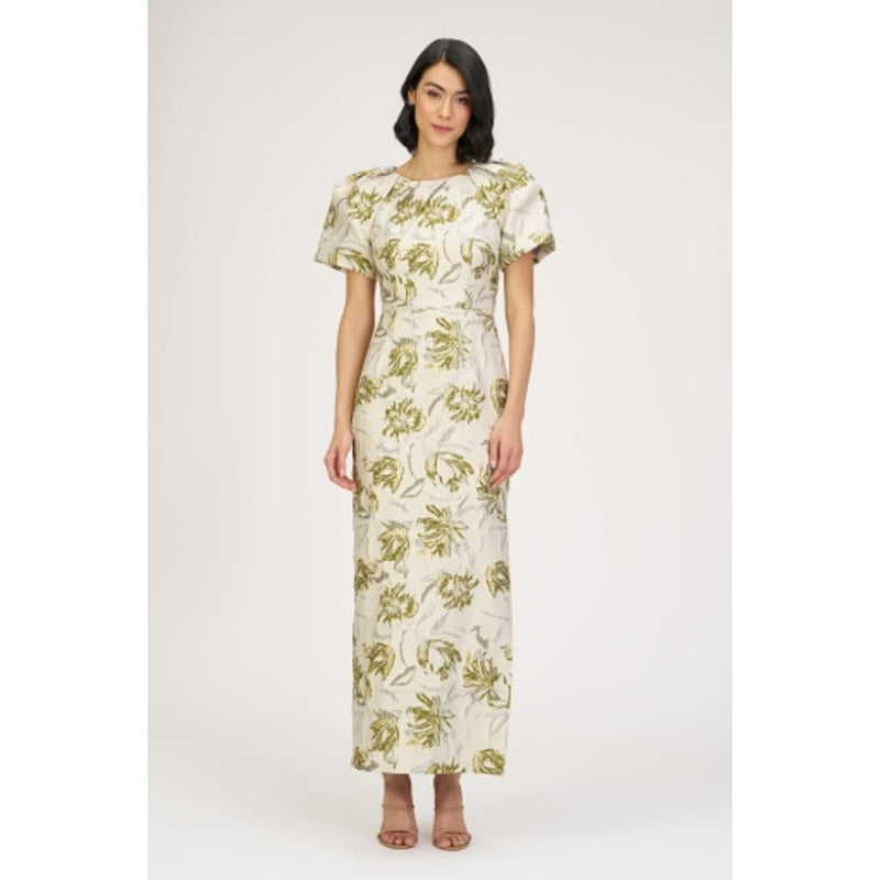 JS Collections - Womens Penny Ankle Jacquard Gown