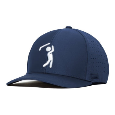 Bogey Bros - Unisex Bogeyman Navy Performance Golf Hat Stretch Fit