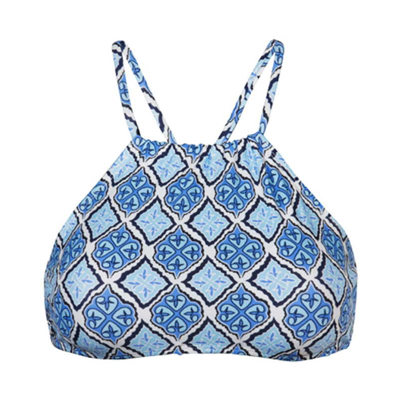 Snapper Rock - Womens Ladies Moroccan Halter Bikini Top