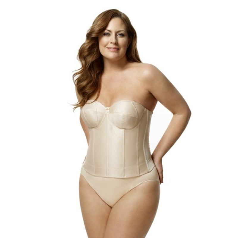 Elila - Womens Strapless Longline