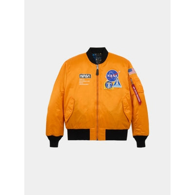 Alpha Industries - Mens Ma-1 Heritage Fit Flight Jacket (Nasa Galaxy)