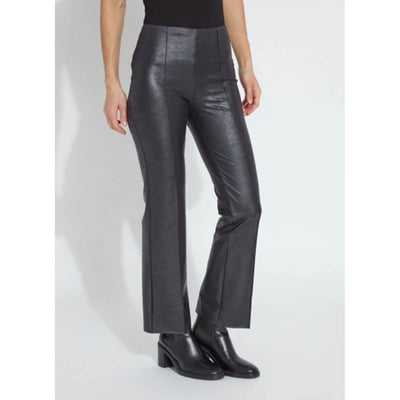 Lysse - Womens Elysse Foiled Vegan Leather Pant Curvy