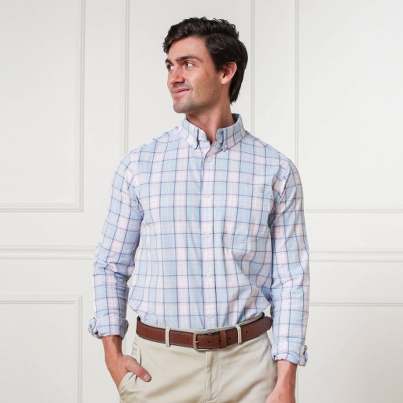 Hope & Henry - Mens Organic Stretch Poplin Shirt
