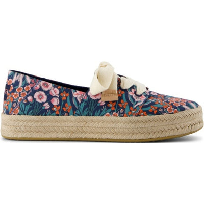 TOMS - Womens Carolina Lace Up - Dark Teal Mountain Primrose