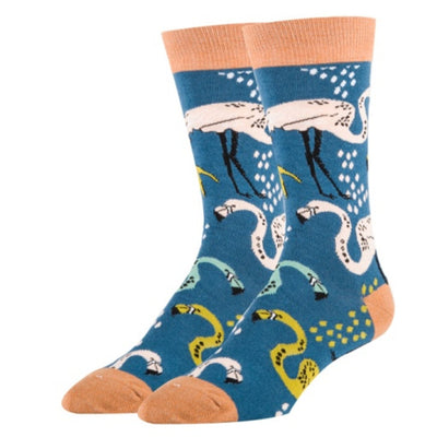 Oooh Yeah - Mens Crew-Flamingo Sun