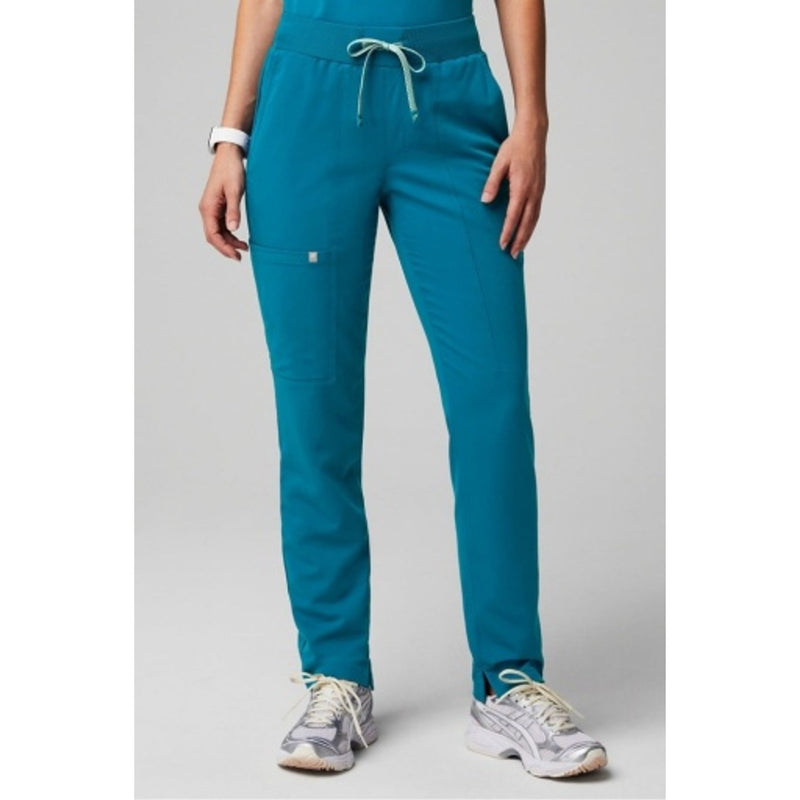 Fabletics - Womens Ion Scrub Pant - Caribbean Blue