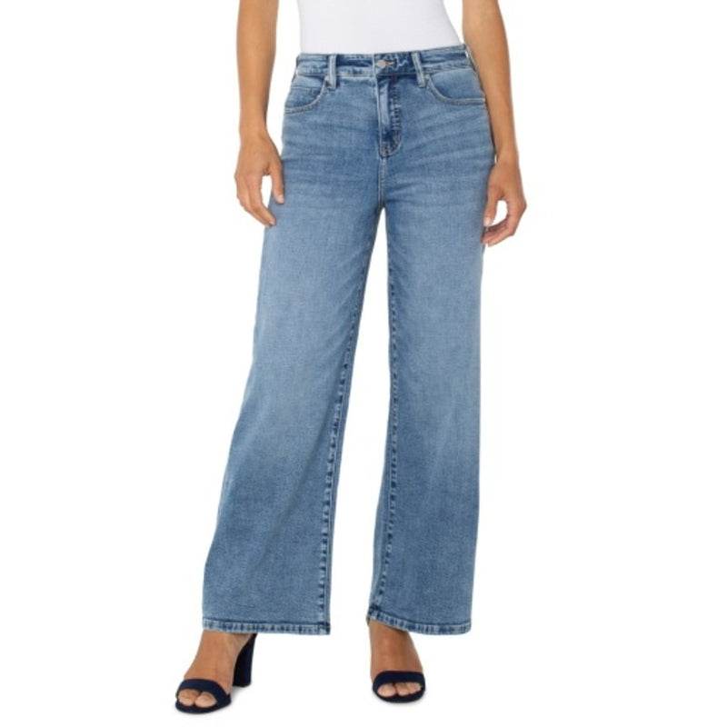Liverpool Los Angeles - Womens Stride Hr Wide Leg 28in Ins
