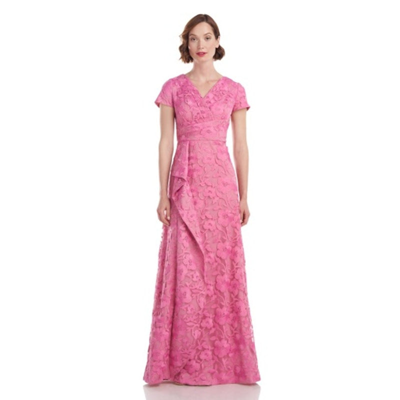 JS Collections - Womens Alia Short Sleeve Gown