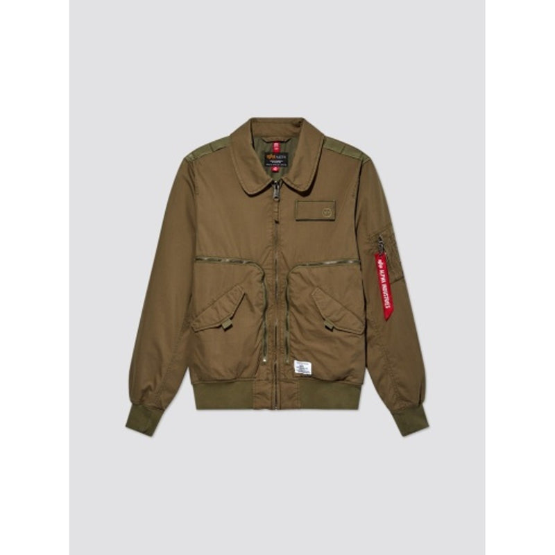 Alpha Industries - Mens Cwu 36/P Mod Ctn Flight Jacket