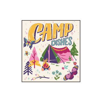 Little Blue House - Unisex Camp Dishes Eco Dishcloth