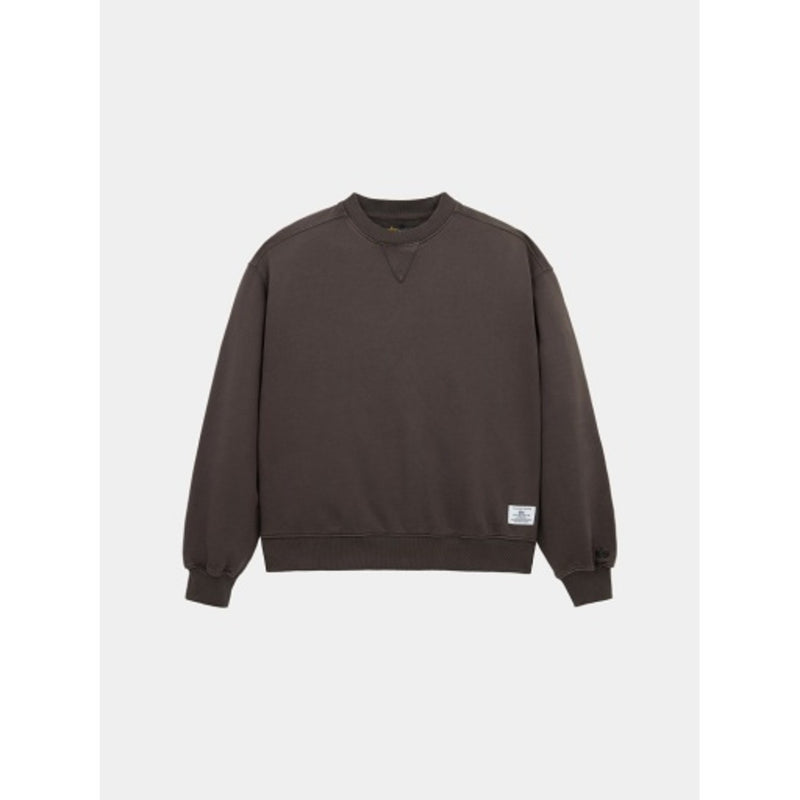 Alpha Industries - Mens Essential Crew Relaxed Fit Sweatshirt (Wash)